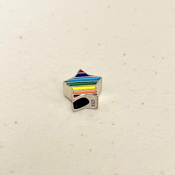 Rainbow Star Bracelet Charm - Picture 2 of 3